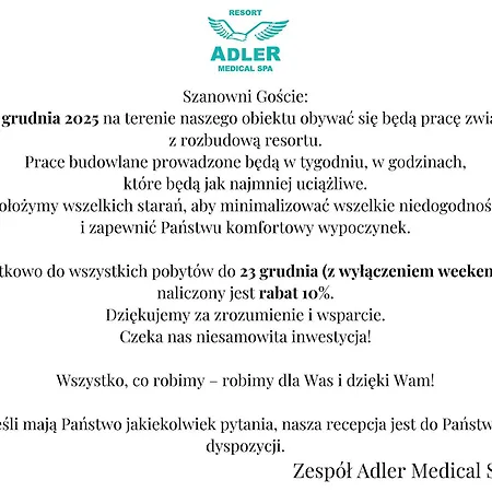 Πάρκο διακοπών Adler Medical Kaszuby